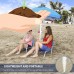5.5' EasyGoShade Blue Portable Sun Shade Umbrella with Tripod Base Beach Stake and Tilt Feature. Great for Soccer, Baseball, Football, Fishing and the Beach - Blue Color   